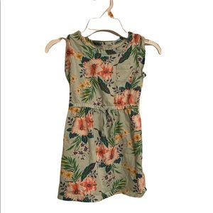 GAP Kids XS Floral pattern sleeveless dress.
